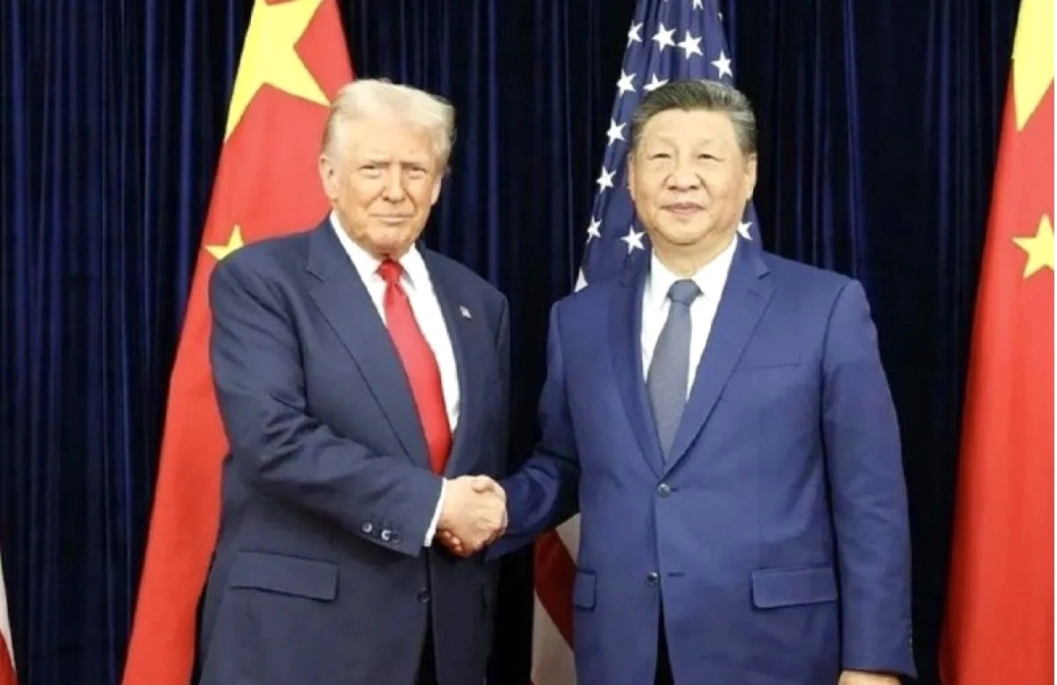 Trump mendesak China dan sekutu mengirim kapal perang untuk mengamankan Selat Hormuz setelah konflik Iran memicu gangguan pasokan minyak dunia. Foto: Xinhua