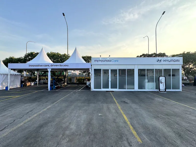 Layanan mudik lebaran Hyundai. Foto: HMID.