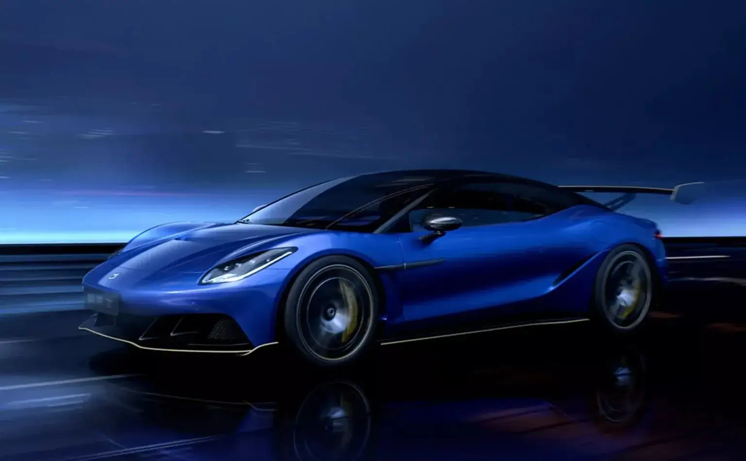 Denza Z yang digadang-gadang akan menjadi produk flagship sekaligus rival Porsche 911. Foto: Denza