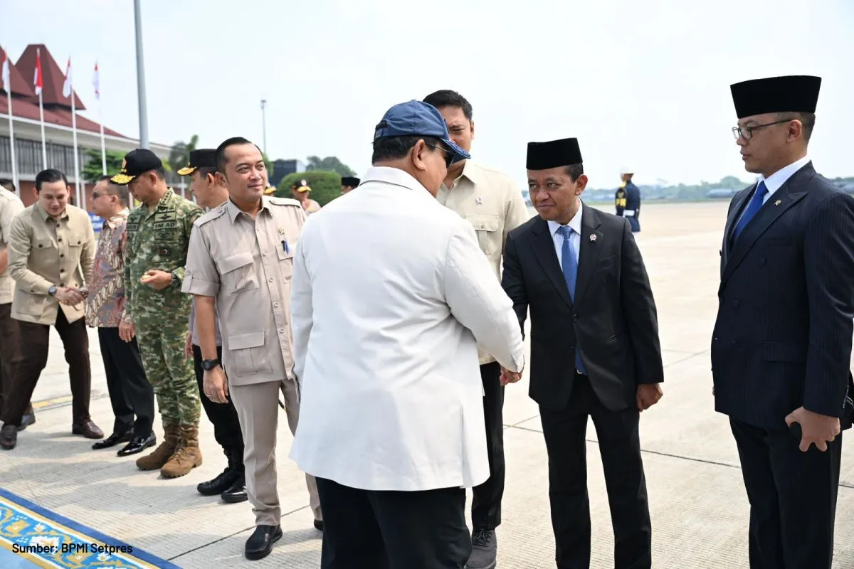 Menteri Energi dan Sumber Daya Mineral (ESDM) Bahlil Lahadalia turut mendampingi Presiden Prabowo Subianto dalam kunjungan resmi ke Jepang. Dok: Kemen ESDM