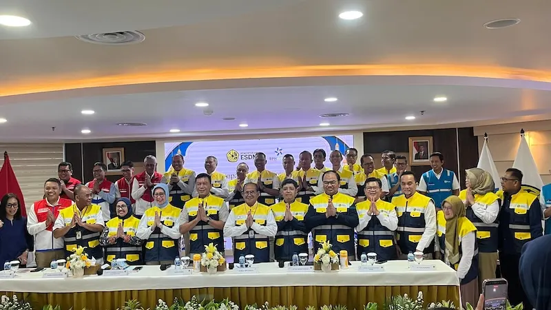 Penutupan Posko Nasional Sektor ESDM periode Ramadhan dan Idulfitri 2026. Foto: Gusti Ridani