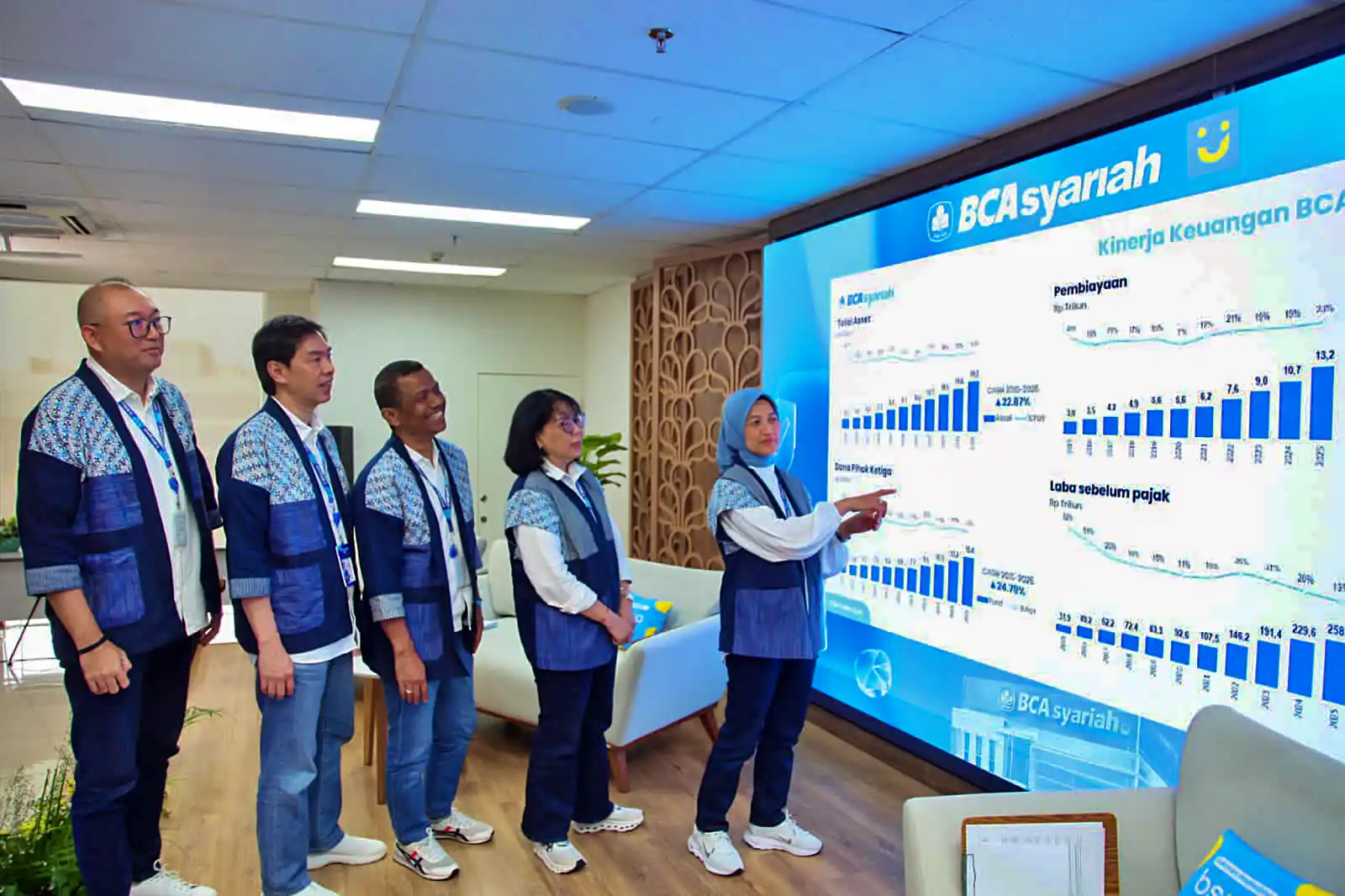 PT Bank BCA Syariah mencatatkan kinerja solid sepanjang 2025 dengan pertumbuhan aset dan laba bersih dua digit. (Foto: Dok. BCA Syariah)