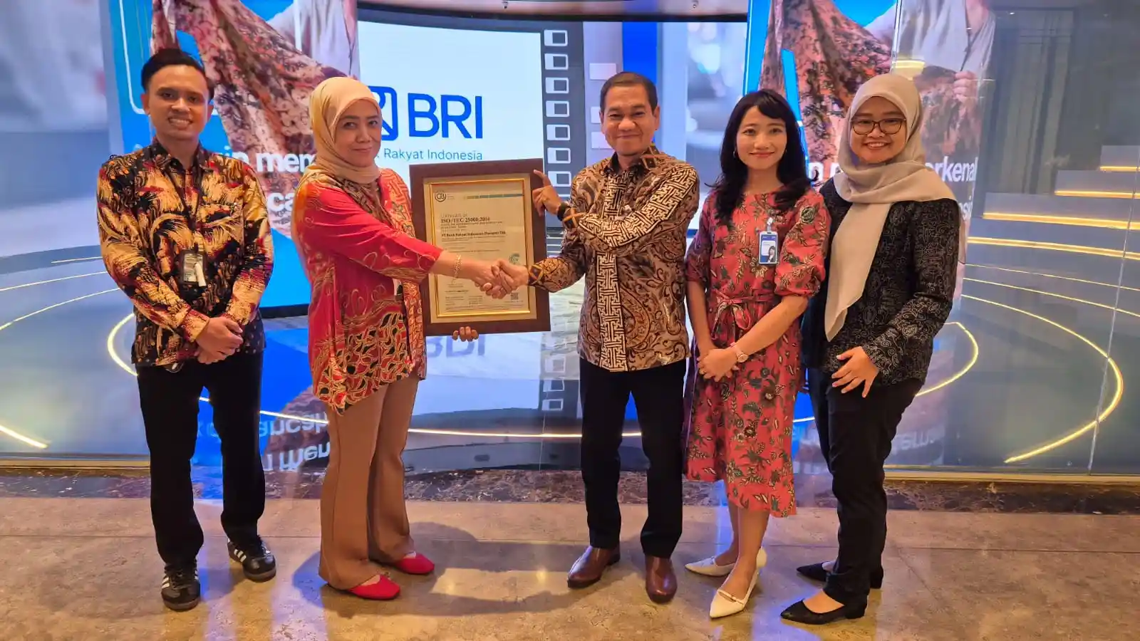 Transformasi digital BRI meraih sertifikasi ISO/IEC 25000. Ini alasannya. Foto: dok. BRI