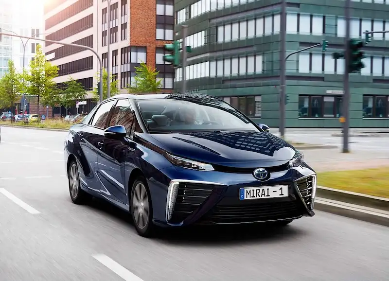 Ilustrasi mobil hidrogen Toyota. Foto: Toyota Eropa
