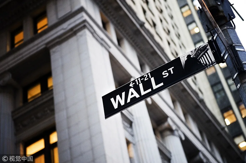 Wall Street menguat mendekati rekor, didorong harapan damai Iran dan pemulihan ekonomi global meski pasar masih waspada. Foto: VCG via China Daily.