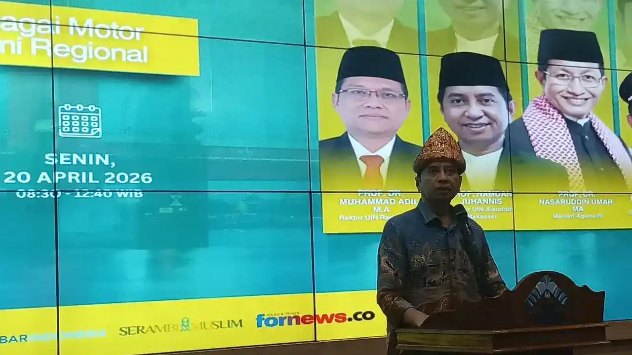 Prof. Hamdan Juhannis, Rektor Universitas Islam Negeri (UIN) Alauddin Makassar. 