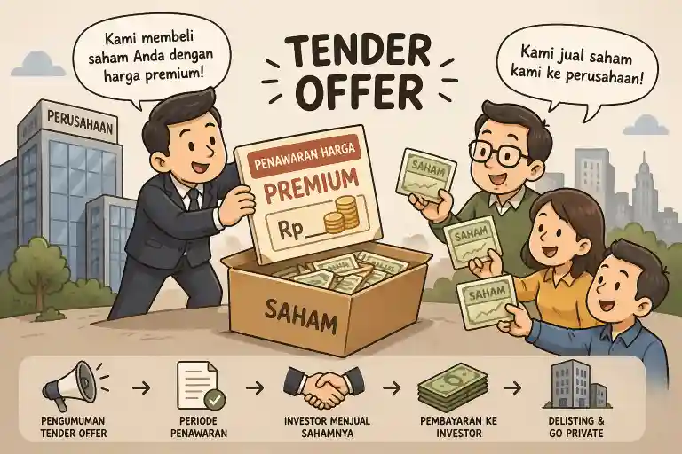 Tender offer membuka beberapa opsi keputusan bagi investor yang perlu dicermati dengan baik. (Foto: dok KabarBursa)