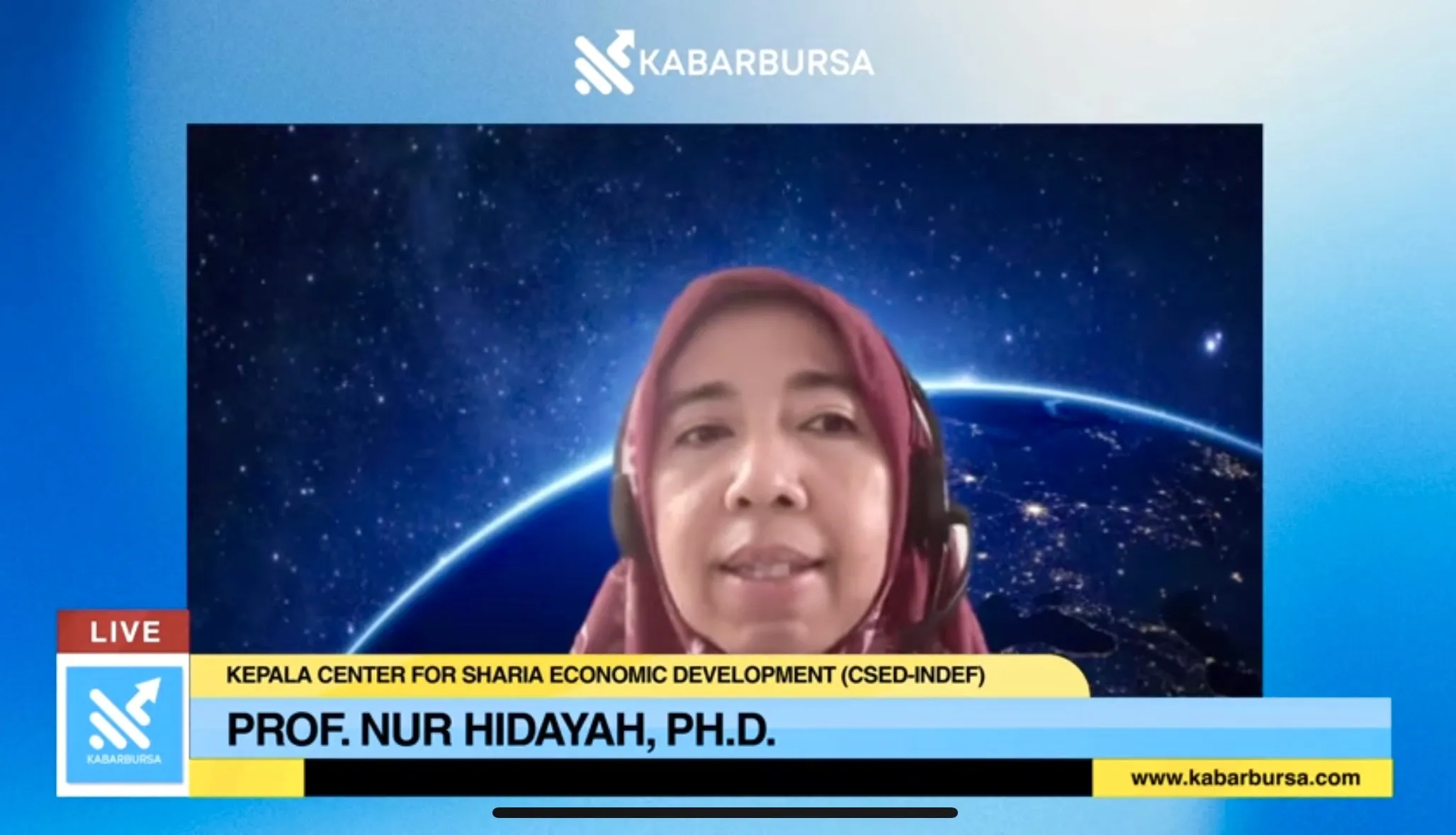 B57+ dinilai jadi upaya bangun kedaulatan finansial OKI, didukung blockchain dan fintech syariah untuk kurangi dominasi sistem Barat. Foto: Tangkapan layar YouTube KabarBursa