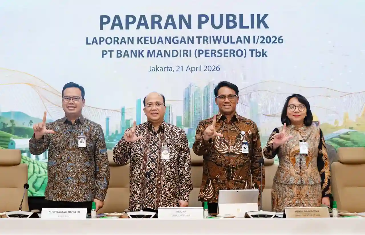 Bank Mandiri genjot pembiayaan hijau Rp320 triliun, perkuat aksi nyata di Hari Bumi 2026. Foto: dok. Bank Mandiri
