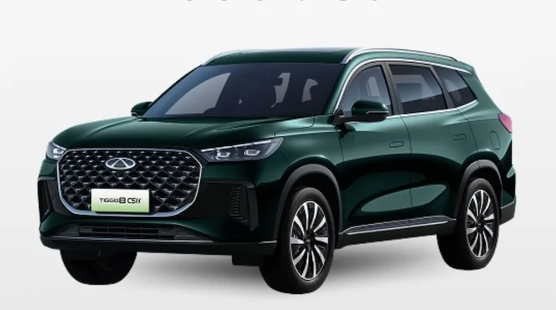 Chery Tiggo 8 CSH bersaing dengan Wuling Eksion PHEV sebagai SUV hybrid 7-seater. Foto: Chery