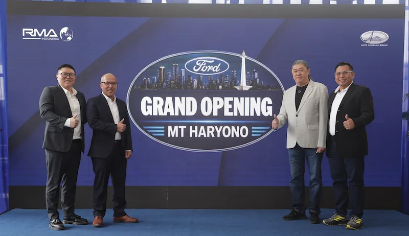 Pembukaan jaringan dealer Ford di MT Haryono. Foto: Ford RMA Indonesia.