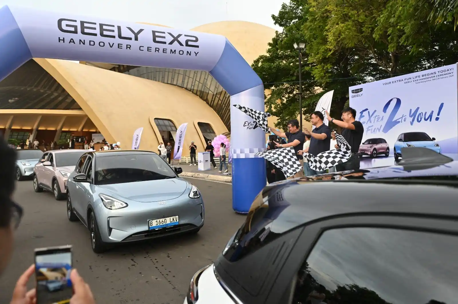 Produsen otomotif China, Geely hendak akuisisi jalur produksi pabrik Ford. Ini tujuannya. Foto: dok. Geely