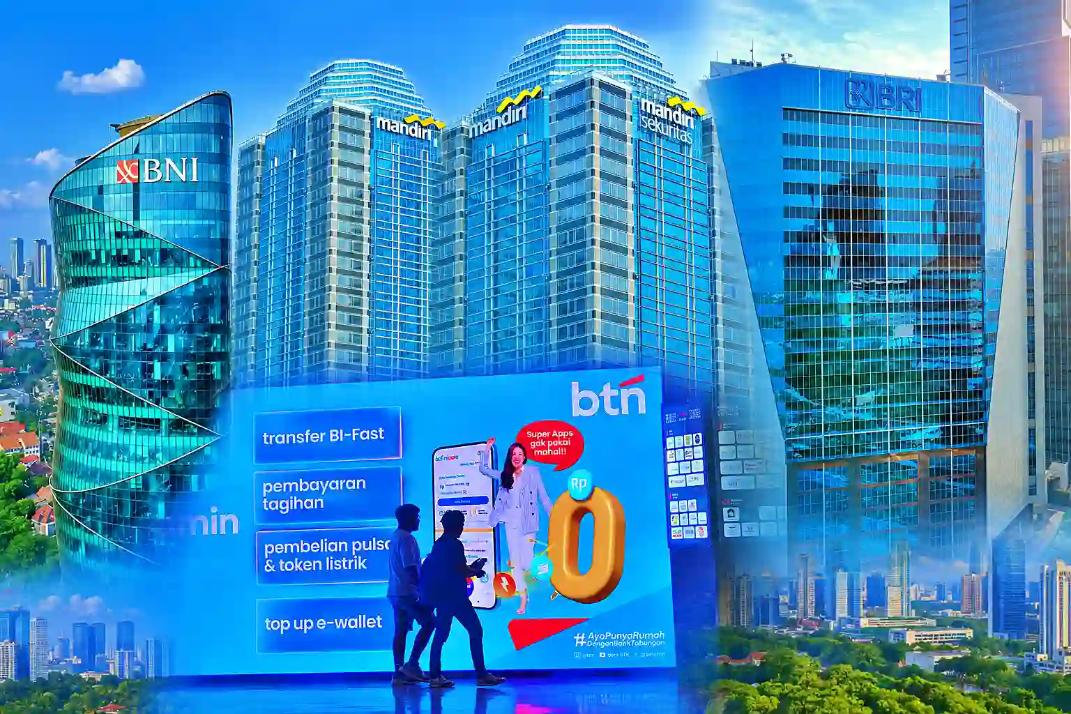 Kinerja bank-bank Himbara dinilai lebih agresif dibanding bank swasta pada kuartal I 2026. (Foto: Dok. Kabarbursa.com)