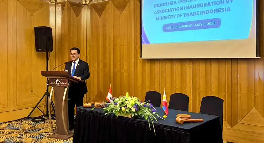 Menteri Perdagangan Budi Santoso meresmikan IPBA di Cebu untuk memperkuat kerja sama bisnis Indonesia dan Filipina. (Foto: Dok. Kemendag)