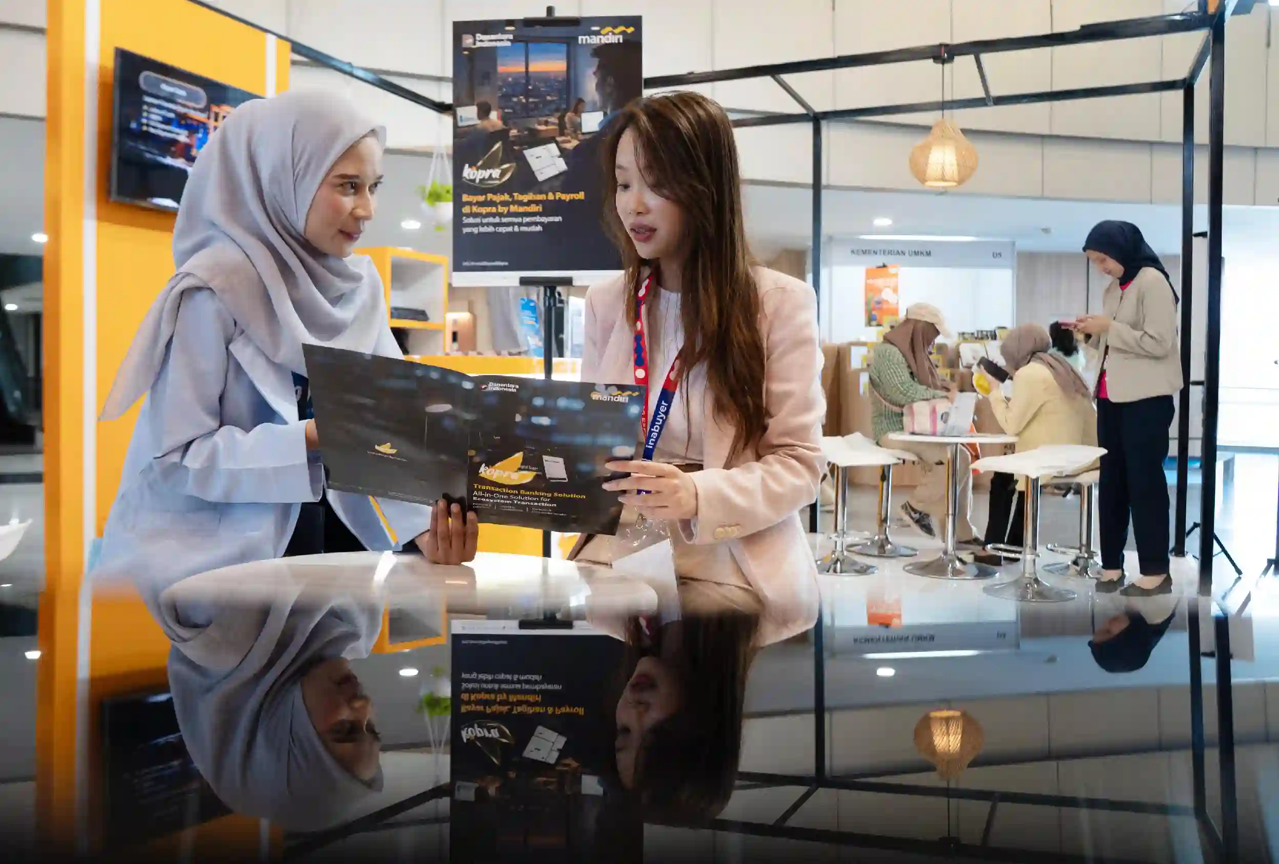 Hadir di Inabuyer 2026, Bank Mandiri dorong akselerasi UMKM naik kelas. Foto: Bank Mandiri 