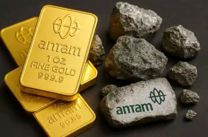 Data orderbook ANTM menunjukkan terdapat nett volume negatif sekitar 27,74 juta saham. (Foto: dok ANTM)
