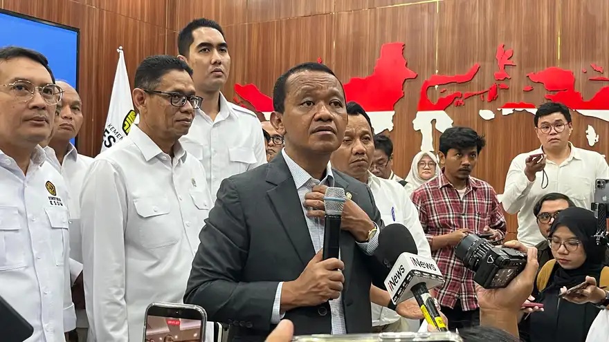 Menteri Energi dan Sumber Daya Mineral (ESDM) Bahlil Lahadalia. Foto: KabarBursa.com/Gusti