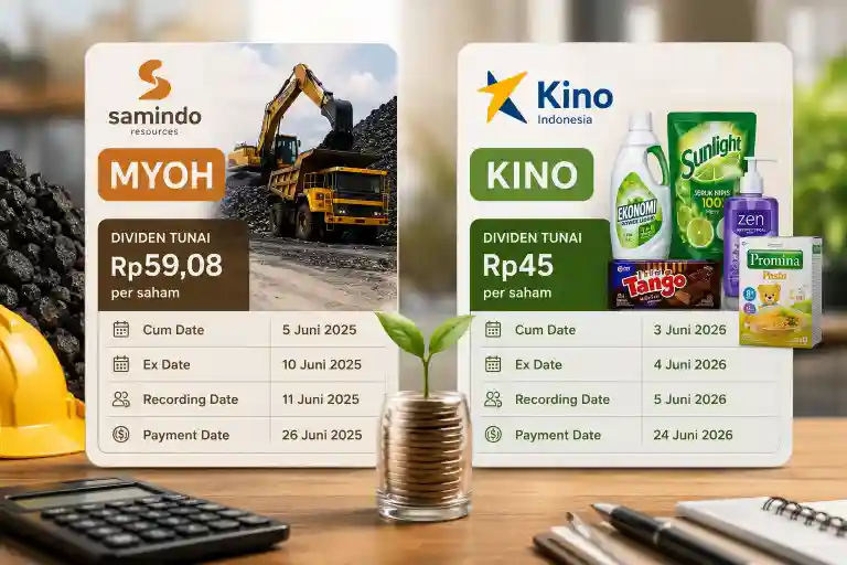 Baik MYOH dan KINO berusaha untuk menjaga tradisi distribusi dividen di tengah volatilitas pasar saham. (Foto: KabarBursa)