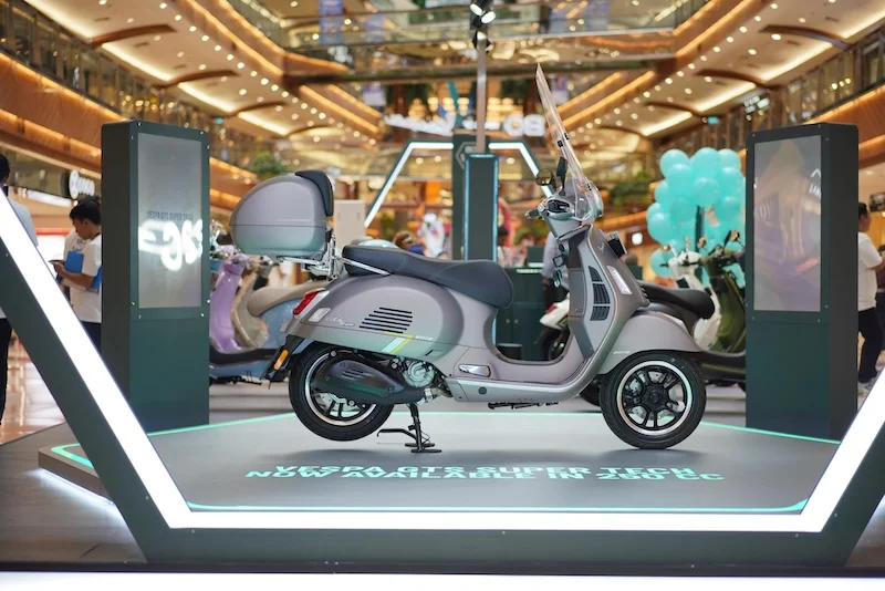 Vespa GTS Super Tech 250 resmi hadir di Indonesia. Foto: Piaggio Indonesia