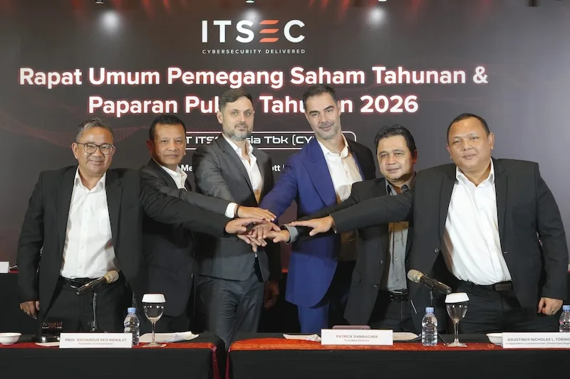 Ilustrasi PT ITSEC Asia Tbk (CYBR) mencetak laba bersih Rp65,4 miliar pada 2025. Foto: CYBR