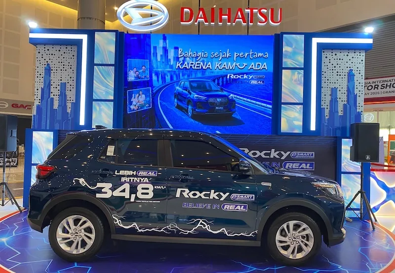 Daihatsu Rocky Hybrid di IIMS 2026 Surabaya. Foto: dok Daihatsu. 