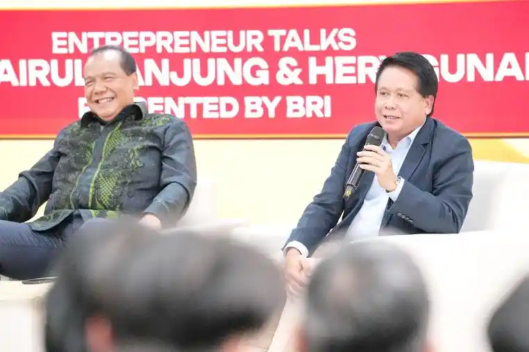 Mau memulai usaha? Direktur BRI Hery Gunardi dan Chairul Tanjung bagikan beberapa tips. Foto: dok. BRI