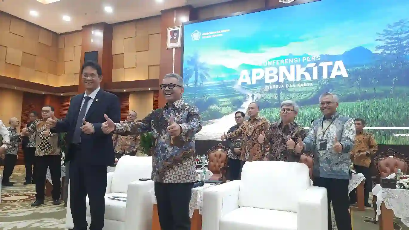 Menteri Keuangan Purbaya Yudhi Sadewa menyatakan APBN Mei 2026 defisit Rp180,4 Triliun atau setara 0,7 persen terhadap PDB. Foto: Harun Rasyid/KabarBursa.com