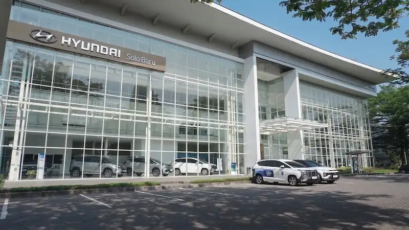 Fasilitas baru Hyundai Authorized Body & Paint Solo Baru. Foto: dok HMID.