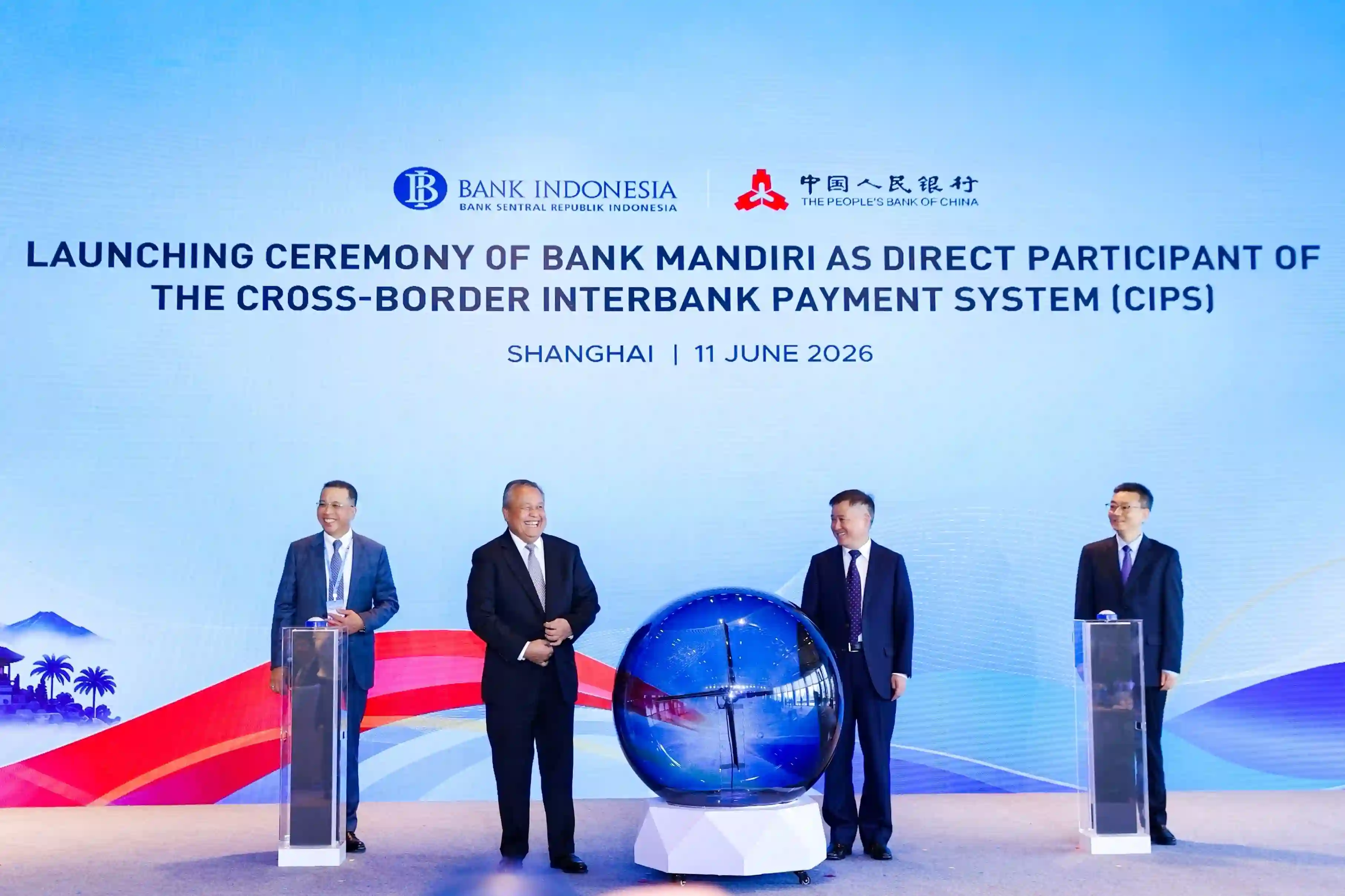 Bank Mandiri jadi bank pertama di Indonesia yang terhubung langsung dengan CIPS, perkuat keuangan RI dan China. Foto: dok. Bank Mandiri