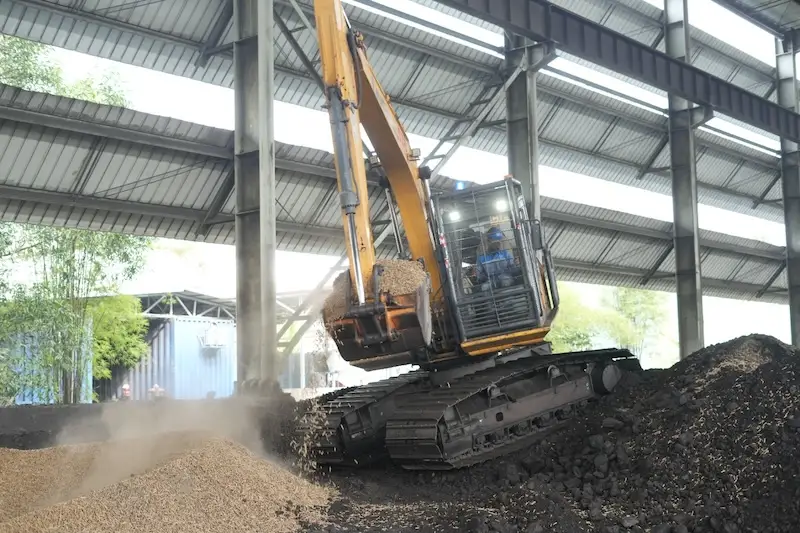Uji Corfiring tahap II. Foto: dok PTBA. 