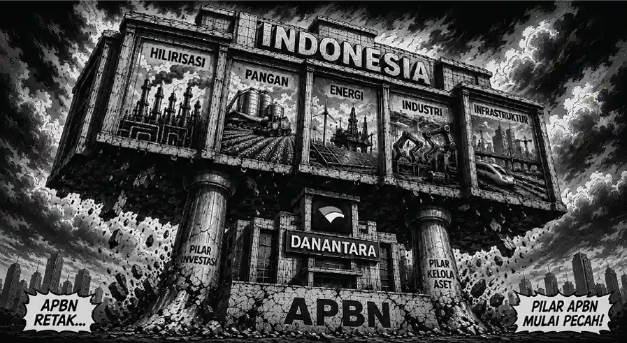 EDITORIAL: APBN Kian Terbatas, Danantara Jadi Taruhan