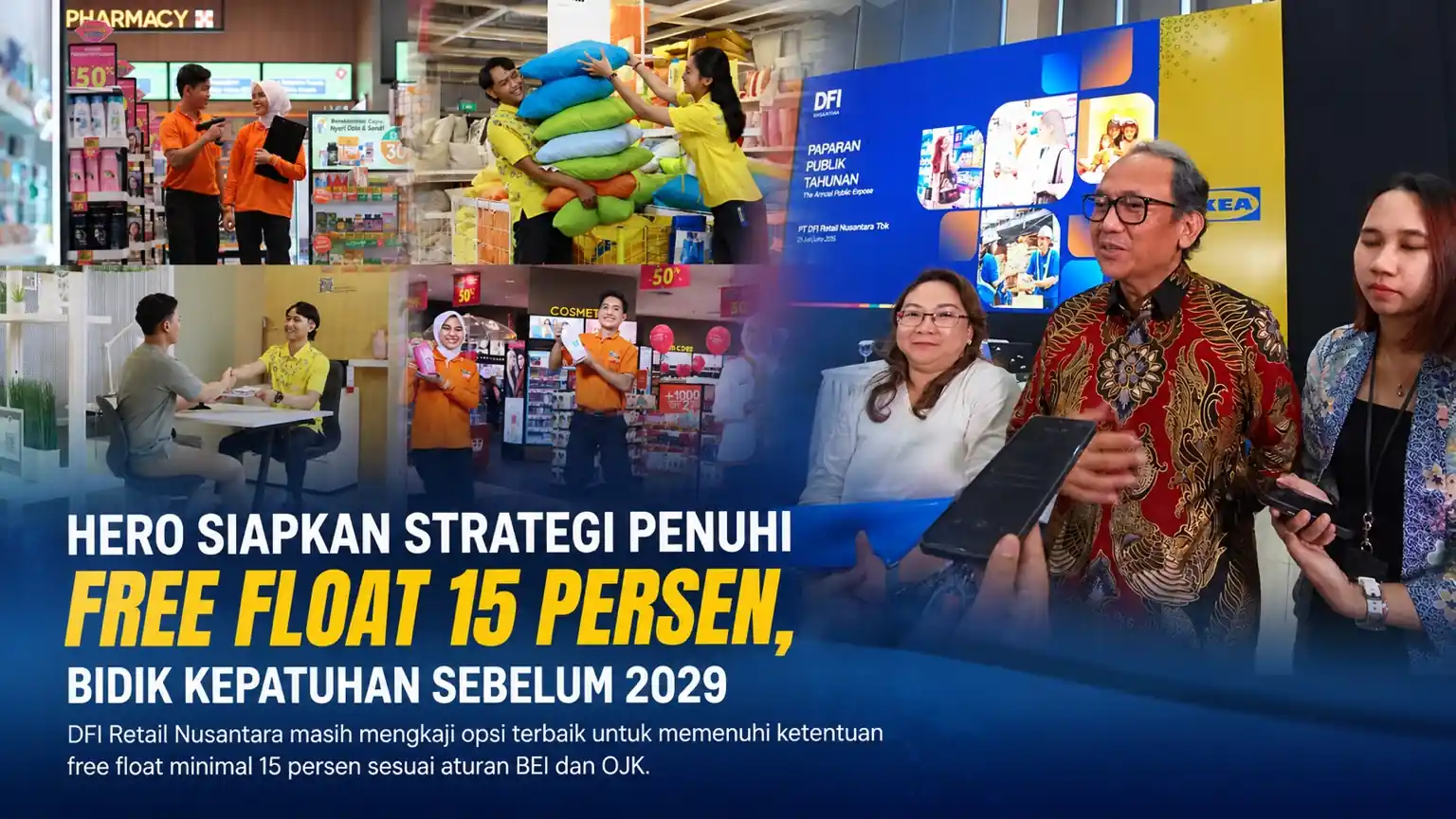 HERO belum membagikan dividen meski laba bersih berbalik positif pada 2025. Perseroan memprioritaskan penguatan fundamental bisnis. Foto: Desty Luthfiani/Dok. HERO/AI