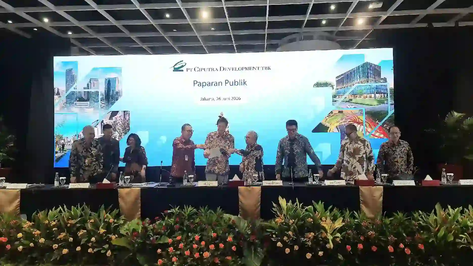 RUPST CTRA Tebar Dividen Rp667 Miliar, Targetkan Marketing Sales Rp9,5 Triliun. Foto: KabarBursa.com/Harun