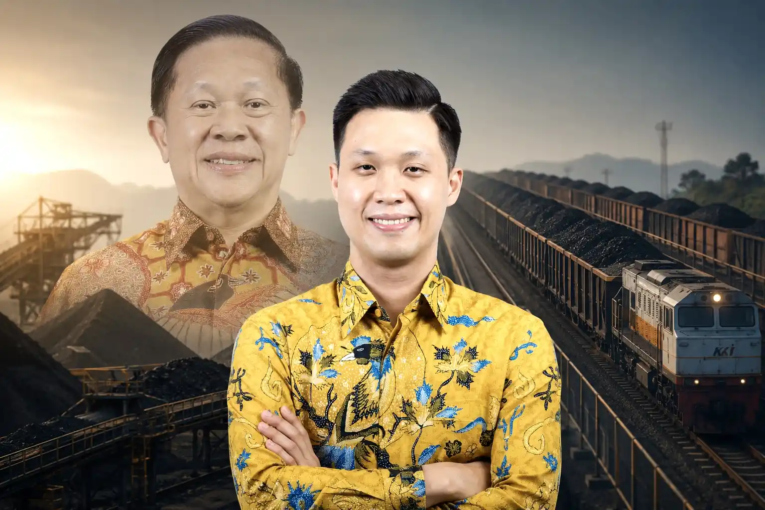 Di balik pertumbuhan RMKE, ada strategi yang dibangun Vincent Saputra sebagai CEO generasi kedua. Lewat penguatan logistik terintegrasi, infrastruktur kereta api, hingga model bisnis yang adaptif, ia berupaya mengubah RMKE dari sekadar perusahaan batu bara menjadi pemain utama infrastruktur energi. Foto: Dok. RMKE/AI/KabarBursa.